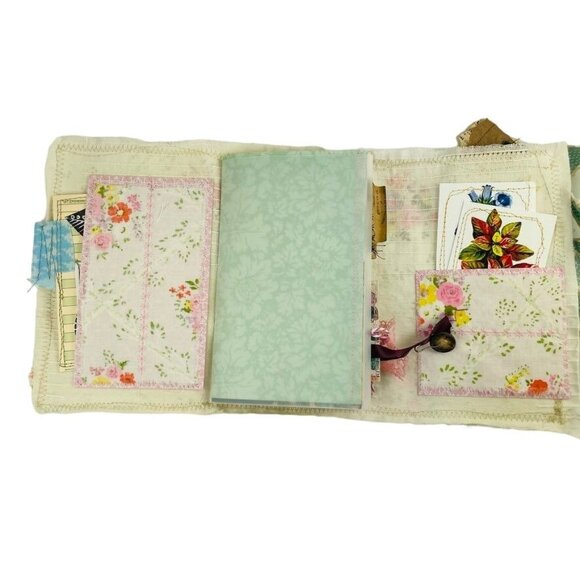 Handmade Custom Blank Writing Junk Journal  Vintage Papers for Prayer Scripture - Picture 6 of 12